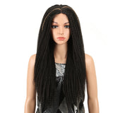 NOBLE Synthetic Lace Wig | 26 Inch Natural Faux Locs Highlight Blonde Wig | Kate - Noblehair