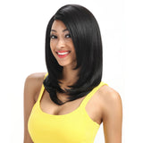 NOBLE Mandy Synthetic Lace Wig （Part Lace）19 Inch丨1B - Noblehair