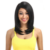 NOBLE Mandy Synthetic Lace Wig （Part Lace）19 Inch丨1B - Noblehair