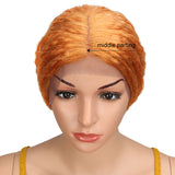 NOBLE Synthetic Lace Front Wig | 38 Inch Long Dreadlocks | TT Orange | Maxin - Noblehair