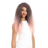 NOBLE Polly Synthetic Lace Wig （Part Lace）26 Inch丨T ROSE GOLD - Noblehair