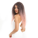 NOBLE Polly Synthetic Lace Wig （Part Lace）26 Inch丨T ROSE GOLD - Noblehair