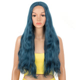 NOBLE Synthetic Lace Front Wigs | 24 Inch Super Soft Bio Hair Wig | Body Wave Colorful Wigs | QUEENA - Noblehair