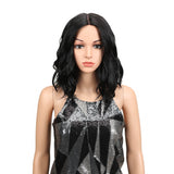 NOBLE Rory Synthetic Lace Wig （Part Lace）12 Inch丨1B - Noblehair