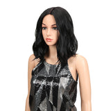 NOBLE Rory Synthetic Lace Wig （Part Lace）12 Inch丨1B - Noblehair