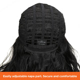 NOBLE Rory Synthetic Lace Wig （Part Lace）12 Inch丨1B - Noblehair
