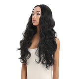 NOBLE Synthetic Lace Front Wigs For Women | 29 Inch Long Wave Black Wig | Samira - Noblehair