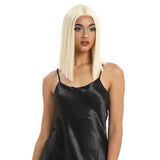 NOBLE Synthetic Lace Front Wig | 13.5 Inch Blunt Cut Bob | Golden Blonde| Shakia - Noblehair