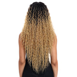 NOBLE Kelly Synthetic Lace Front Wig丨31 Inch Energetic Spring Small Curly Wig丨Ombre blond - Noblehair