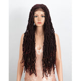 32 inches Crochet Hair Lace Front Faux Locs Wigs | NEW LOCS 32