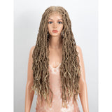32 inches Crochet Hair Lace Front Faux Locs Wigs | NEW LOCS 32