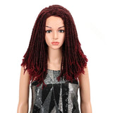 NOBLE 22 Inch Over Shoulder Black Dreadlocks Wigs - Noblehair