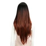 NOBLE Cida Synthetic Lace Front Straight Wig (Middle Part) | 31 Inch | TAT1B-33D-130E - Noblehair