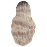 NOBLE Easy 360 Synthetic Lace Front Wig | 28 Inch Body Wave |  Creamy Blonde  | Grace - Noblehair
