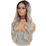 NOBLE Easy 360 Synthetic Lace Front Wig | 28 Inch Body Wave |  Creamy Blonde  | Grace - Noblehair