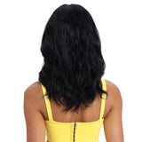 18 Inch Wavy Middle Part Wig | Vanessa