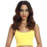 NOBLE Vanessa Synthetic Lace Front Wavy Wig (Middle Part) | 18 Inch |TTSO4-30S-30F-27 - Noblehair