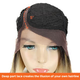 NOBLE Daria Synthetic Lace Wig （Part Lace）9.5 Inch丨TT4/8613 - Noblehair