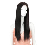 NOBLE Headline Synthetic Lace Wig like human hair丨26 Inch Classic Straight丨2 - Noblehair