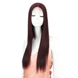 NOBLE Headline Synthetic Lace Wig like human hair丨26 Inch Classic Straight丨99J - Noblehair