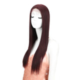 NOBLE Headline Synthetic Lace Wig like human hair丨26 Inch Classic Straight丨99J - Noblehair