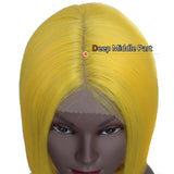 NOBLE Synthetic Lace Front Wig | 11 Inch  Colorful Bob | Sunlight Yellow | L Alia - Noblehair