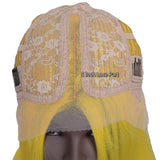 NOBLE Synthetic Lace Front Wig | 11 Inch  Colorful Bob | Sunlight Yellow | L Alia - Noblehair