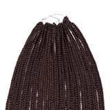 NOBLE Box Braids Crochet Hair Extensions  | 24 inch Pre-looped Long 3X Box Braid Crochet Hair | 3 Colors Avaiable 6 Packs/lot - Noblehair