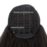 NOBLE MAKER Synthetic Lace Front Afro Dreadlock Wig | 21 inch Instant Weave 6 inch Side Lace Part Wig - Noblehair
