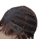 NOBLE Human Hair Wig |9 Inch Short Pixie Cut | Natural Black | Cindy - Noblehair