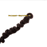 NOBLE Bomb Twist Crochet Hair | 24 inch 6PCS Pre Looped Crochet Hair Extensions with Curly Ends | Ombre Brown CRO-FOXY TWIST - Noblehair