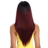 NOBLE Beyonce Synthetic Lace Front Wig Middle Part丨24 Inch Classic Straight丨TT1B/530 - Noblehair